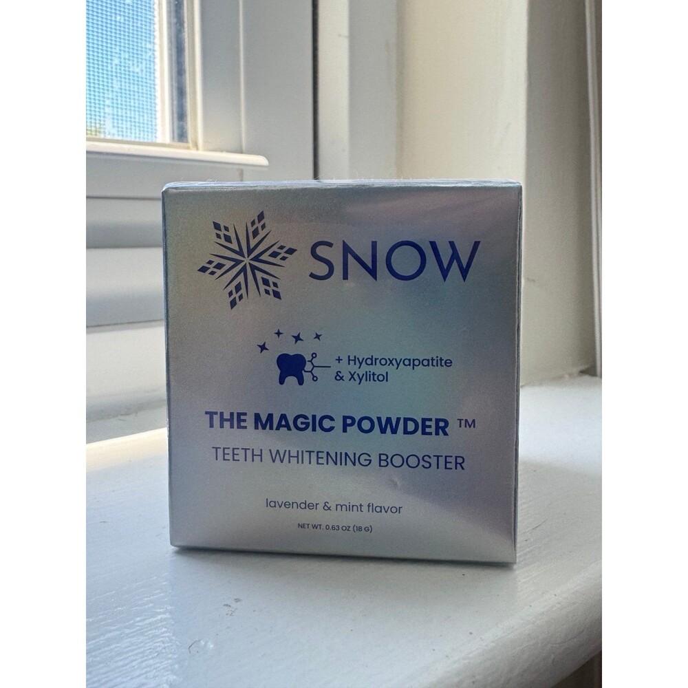 SNOW magic whitening powder lavender & mint flavor 0.63 oz